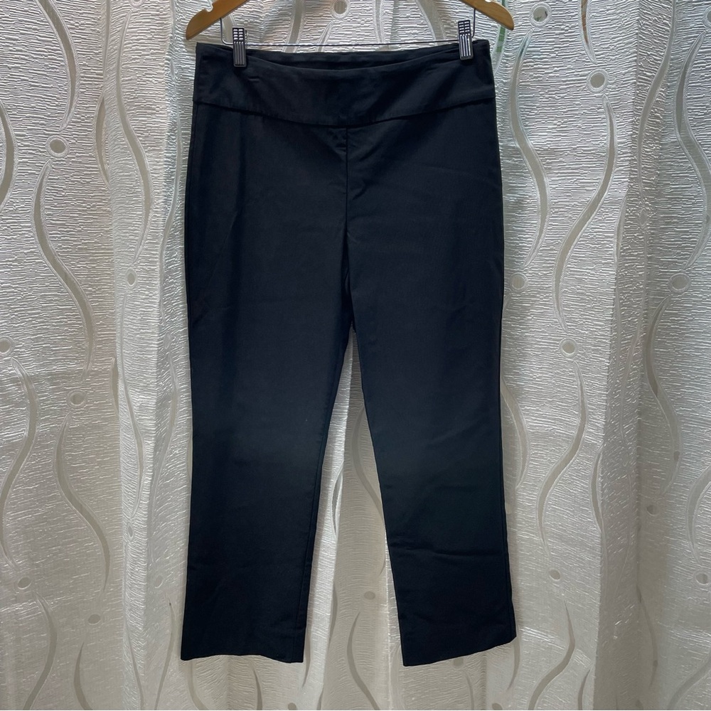 S.C. & CO. Dress Pants Womens‎ 14 Black Excellent Pull-On Stretch Trousers